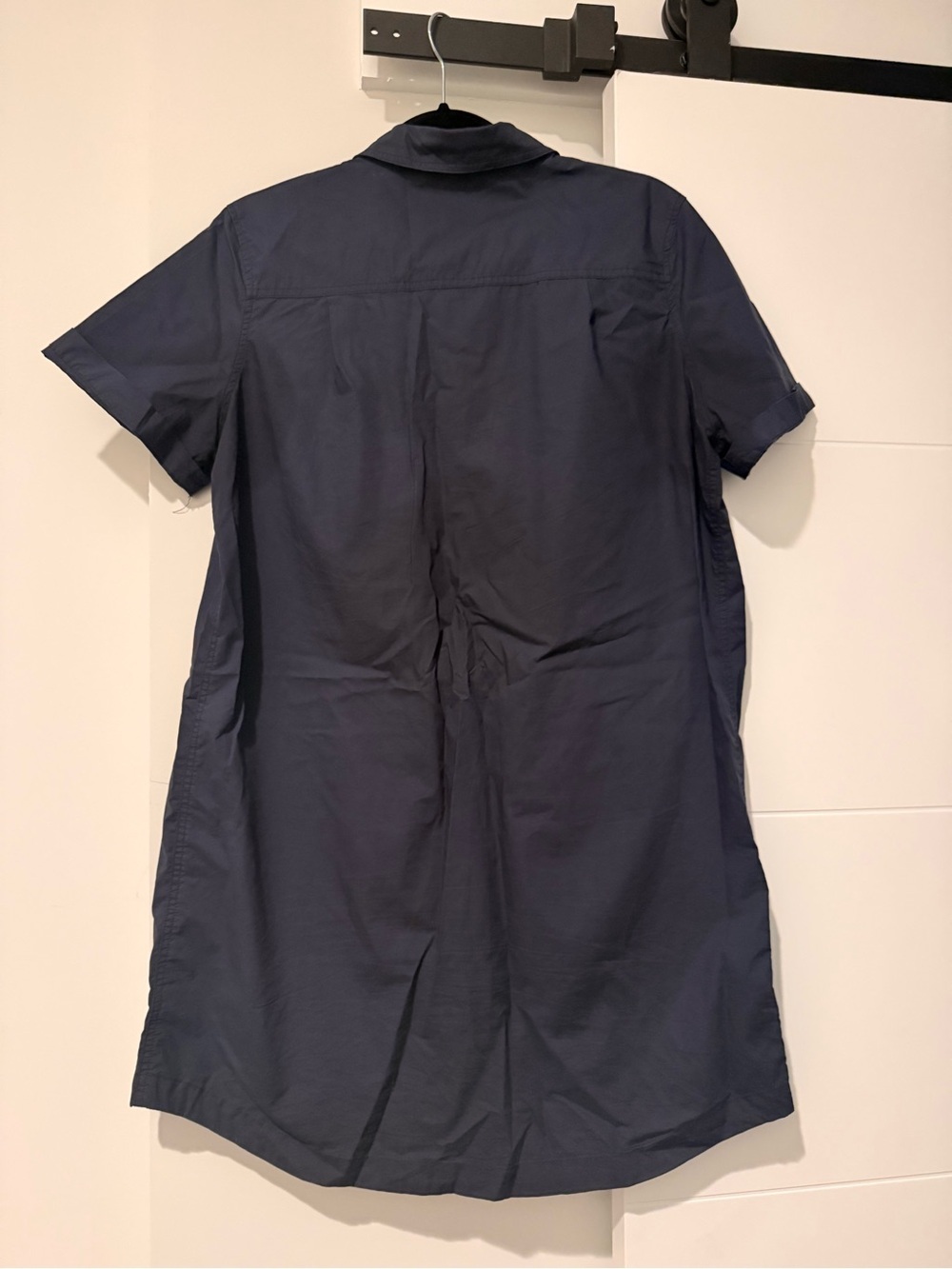 Tuckernuck Navy Cargo Button-Front Shirt Dress - Picture 6 of 6